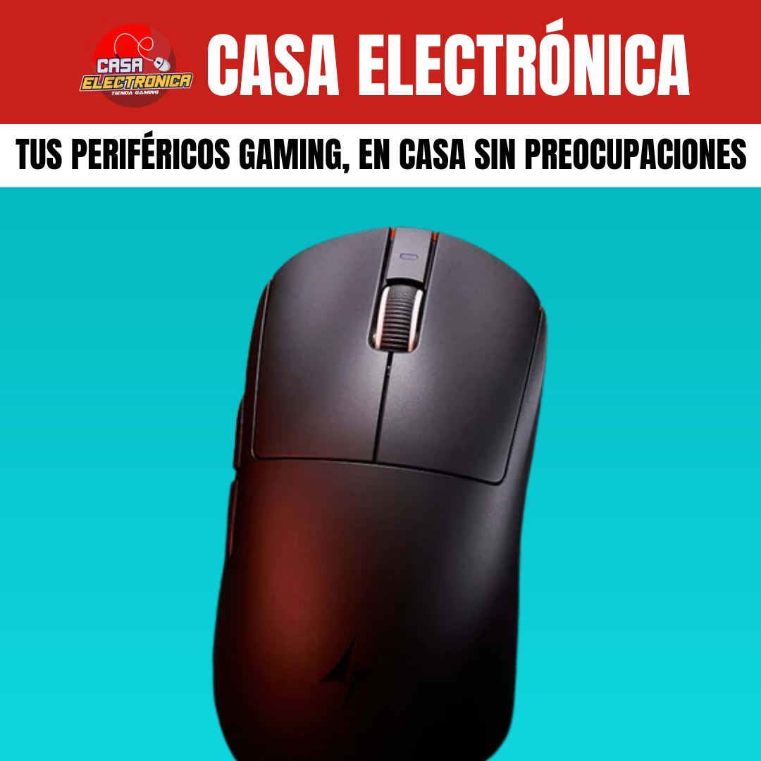 Mouse Inalámbrico ATK A9 Plus Competitivo 26K DPI Revestimiento Premium Trimodo