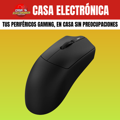 Mouse Inalámbrico Ajazz AJ139P V3 MC Trimodo Base de Carga RGB Competitivo