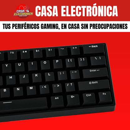 Teclado Magnético Aula Win60 HE Rappid Trigger RGB 60% 8K HZ