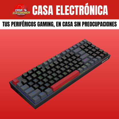 Teclado Mecánico Redragon Kitava LITE K636GLR-R 90%