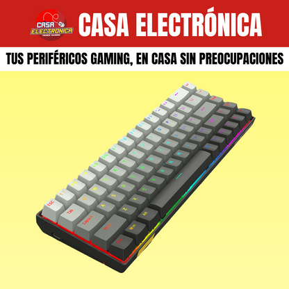 Teclado Magnético EYooso HZ68 Hall Effect Rappid Trigger 8K HZ 65%