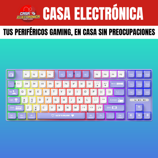 Teclado Mecánico Ajazz AK870MC 85% TKL Gaming