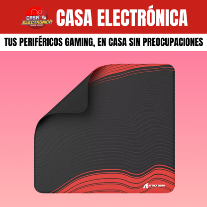 Mousepad Competitivo Attack Shark CM02 Híbrido Grande Impermeable Alta Densidad