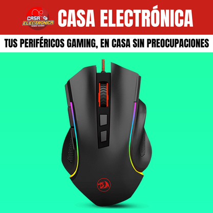 Mouse Redragon Griffin M607 Gamer 10.000 DPI