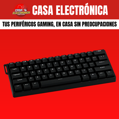Teclado Magnético Aula Win60 HE Rappid Trigger RGB 60% 8K HZ
