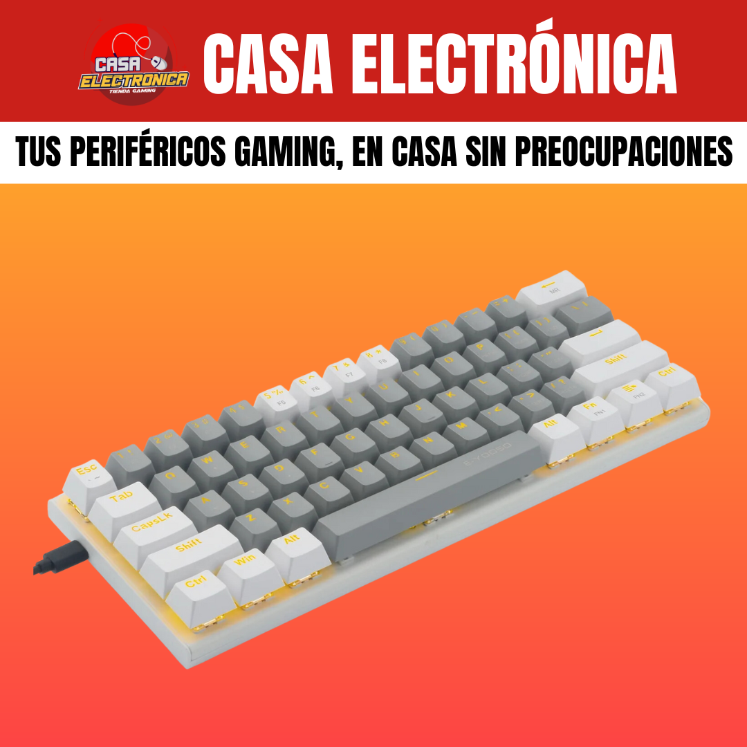 Teclado Mecánico EYooso Z11 Single Light