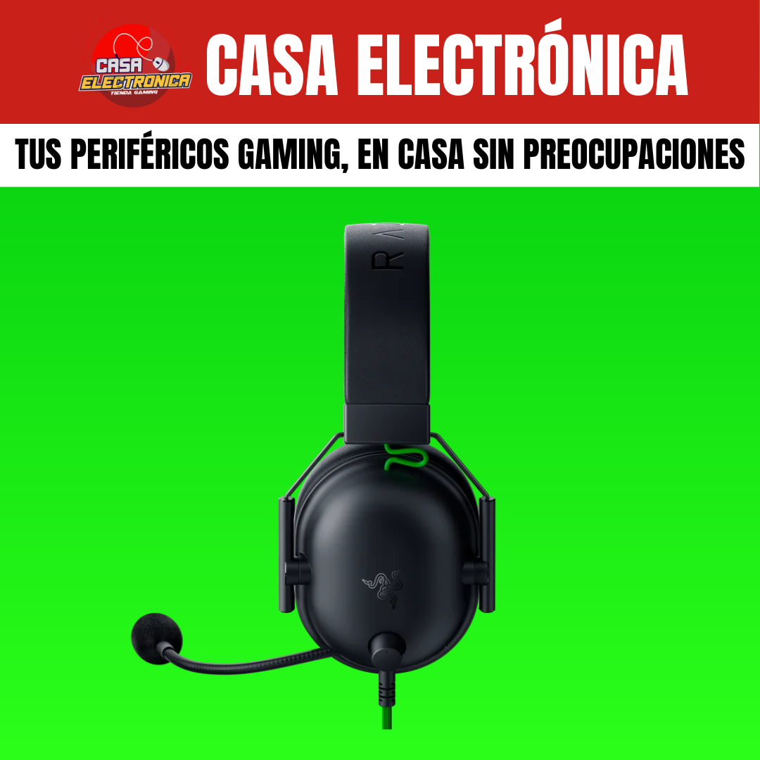 Audífonos Razer BlackShark V2 X Sonido 7.1 Envolvente