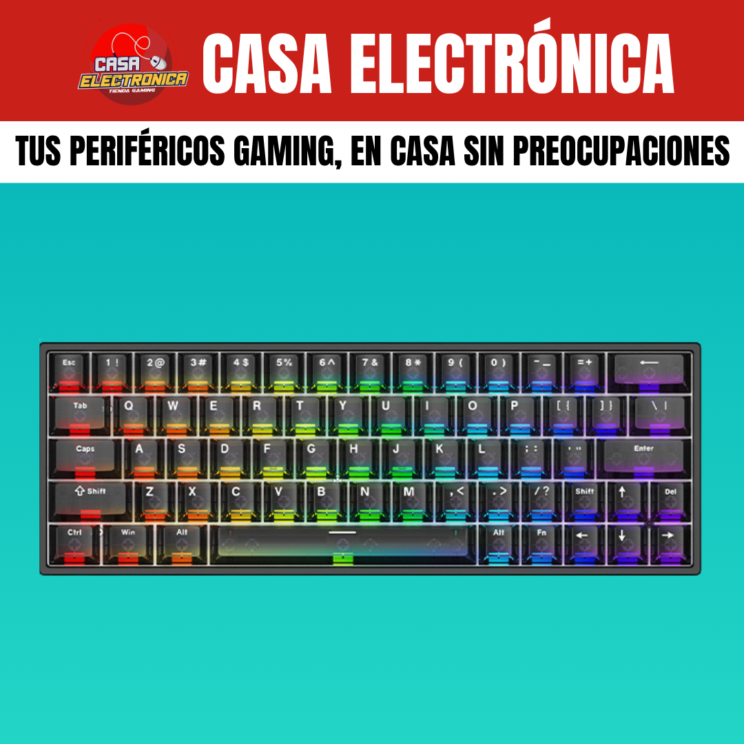 Teclado Magnético Irok ND63 Max Translúcido RGB 8K Polling Rate Competitivo 63%