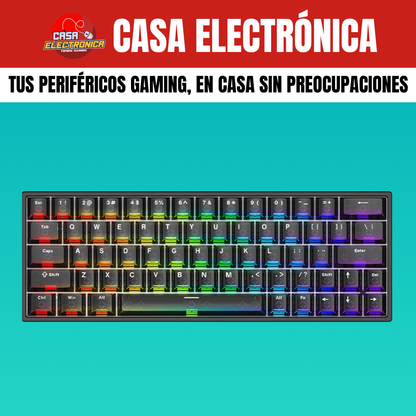 Teclado Magnético Irok ND63 Max Translúcido RGB 8K Polling Rate Competitivo 63%