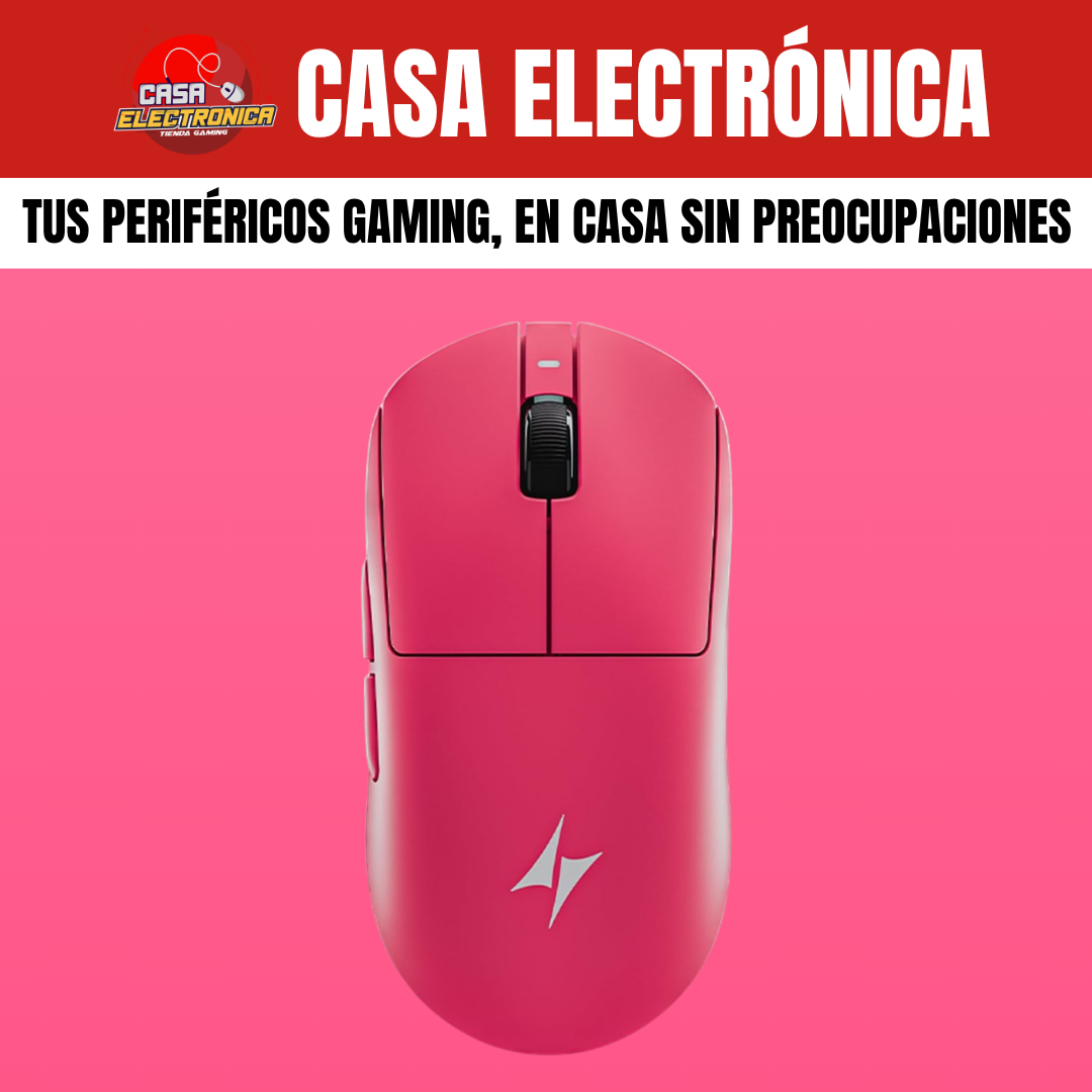 Mouse Inalámbrico ATK A9 Plus Competitivo 26K DPI Revestimiento Premium Trimodo