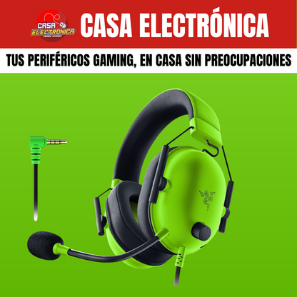 Audífonos Razer BlackShark V2 X Sonido 7.1 Envolvente