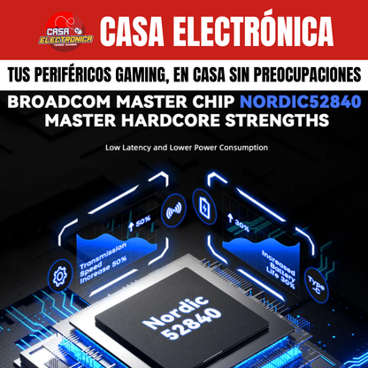 Mouse Inalámbrico Attack Shark G3 PRO Trimodo con Base de Carga