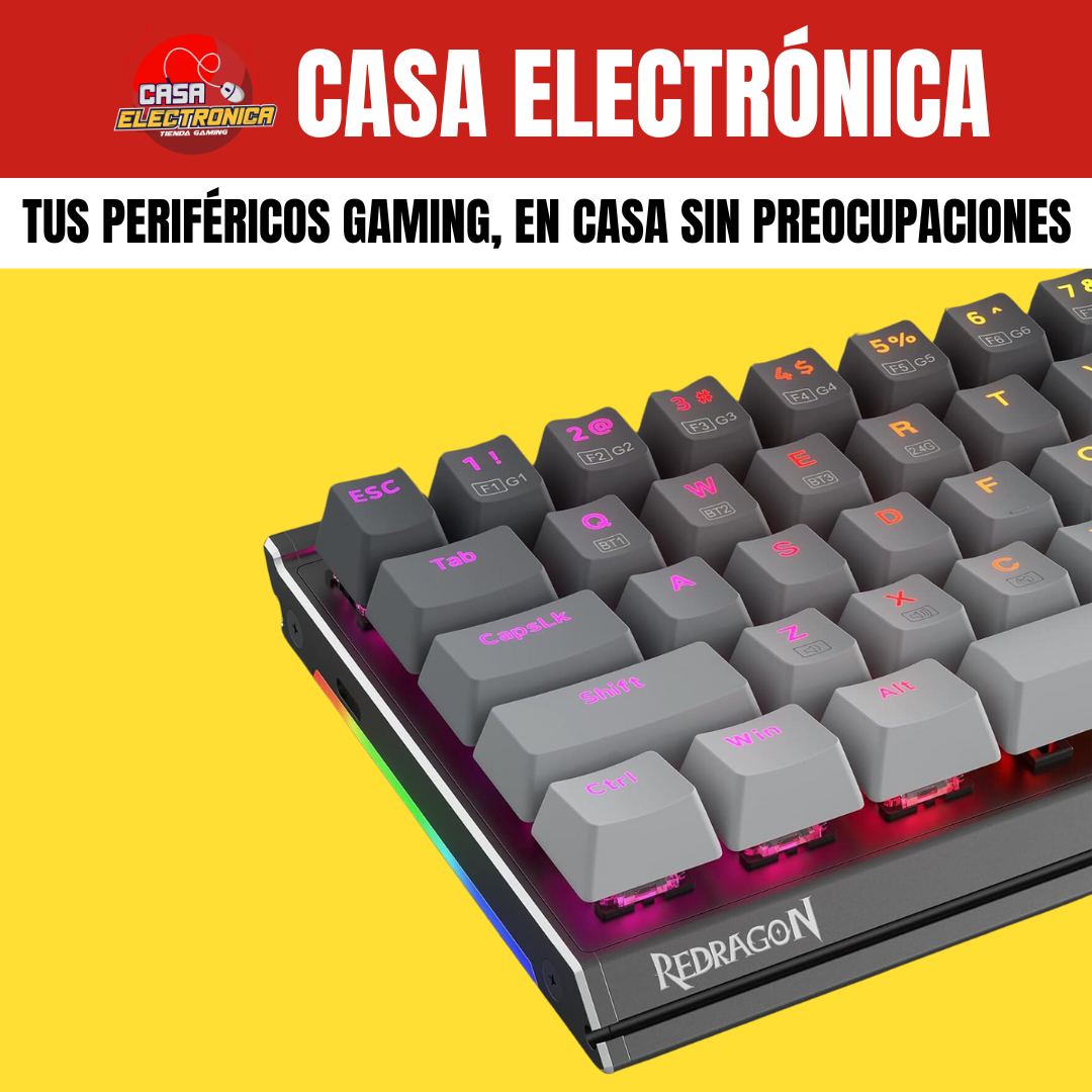 Teclado Mecánico Redragon Shaco PRO Inalámbrico