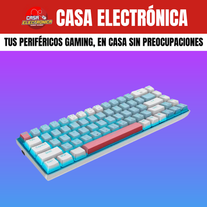 Teclado Mecánico EYooso Z686 Single Light 65%