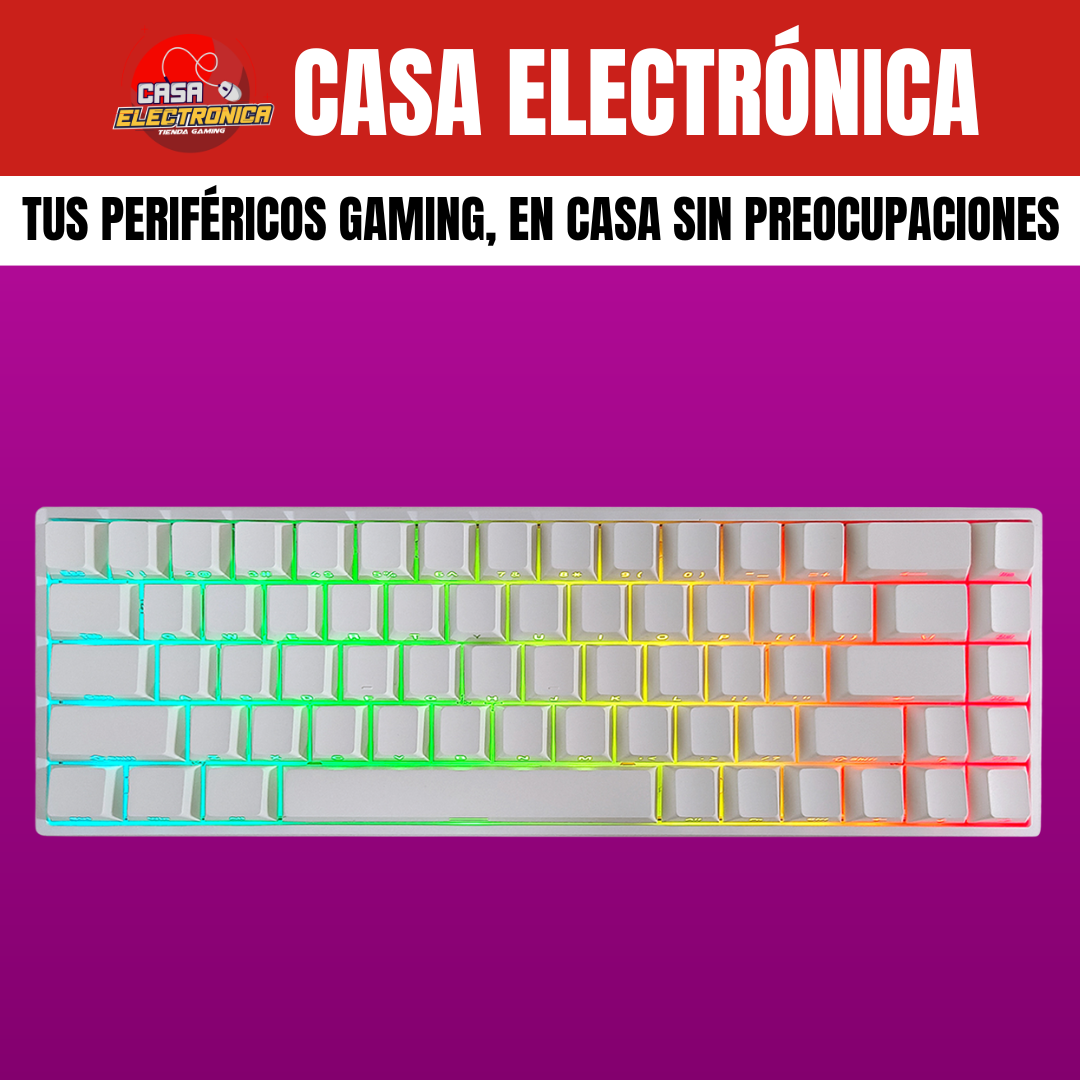 Teclado Magnético Irok Mars68 PRO 65% 8K Polling Rate Competitivo