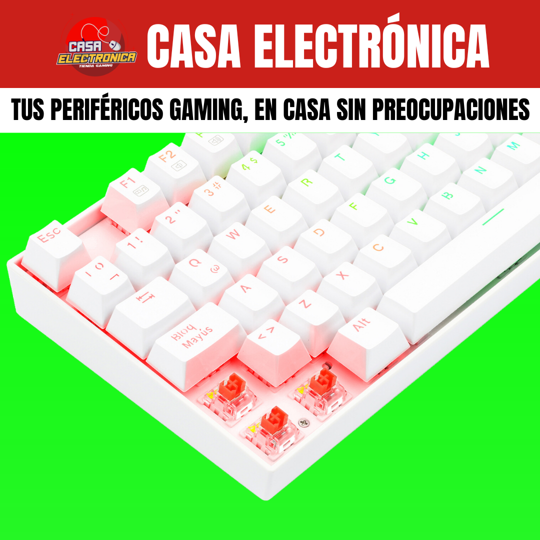 Teclado Mecánico Redragon Kumara K552 TKL RGB