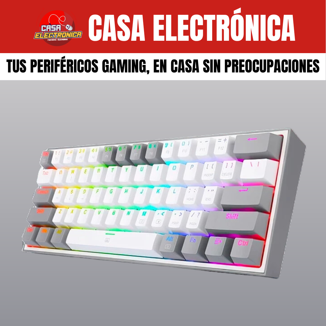 Teclado Mecánico Inalámbrico Redragon Fizz PRO K616