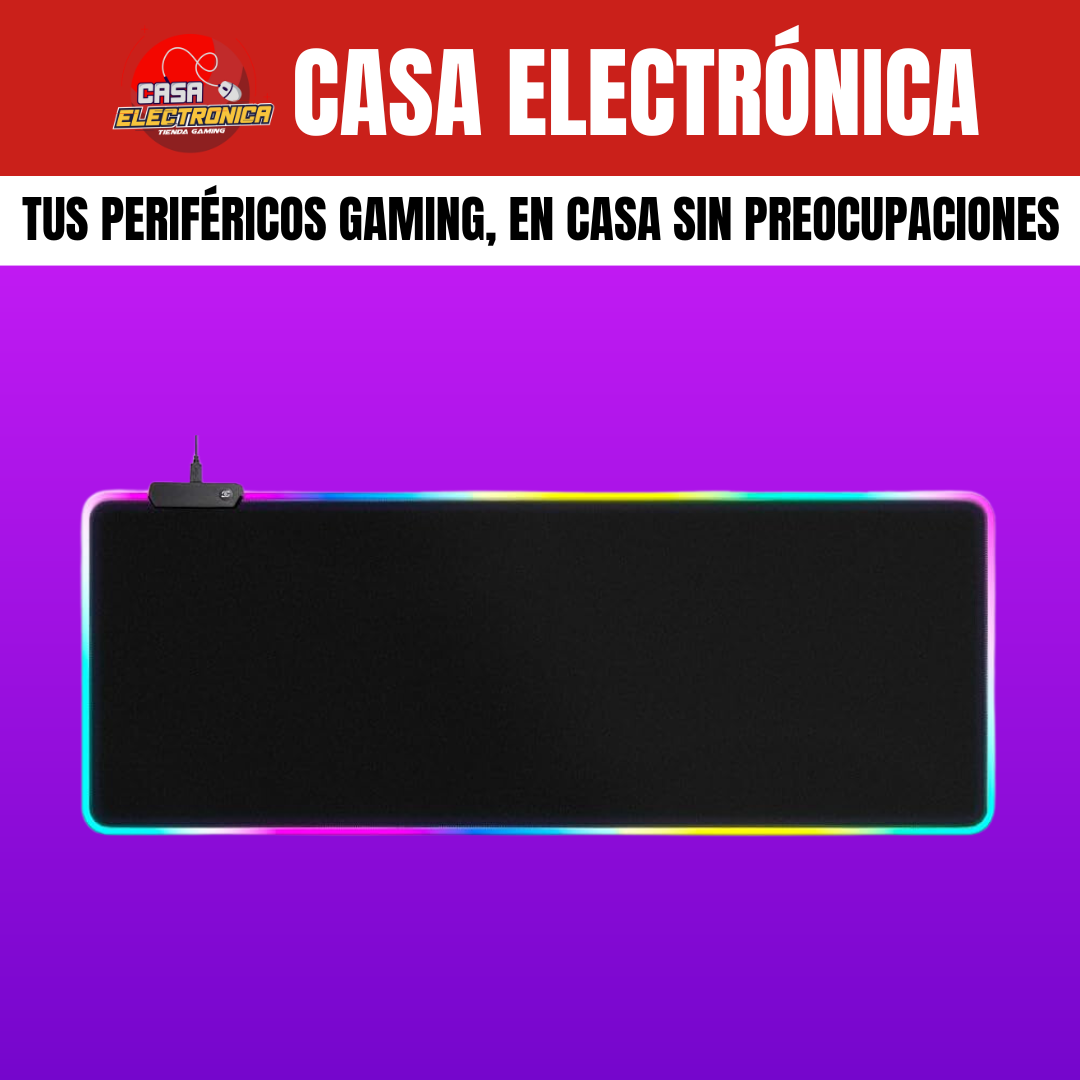 Mouse Pad Gamer RGB XL